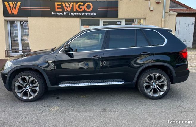 BMW X5 4.0 d 305 exclusive xdrive bva toit ouvr Noir de 2011