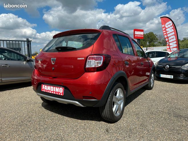 Dacia Sandero II 1.5 Dci 90Ch Stepway Prestige Rouge de 2015