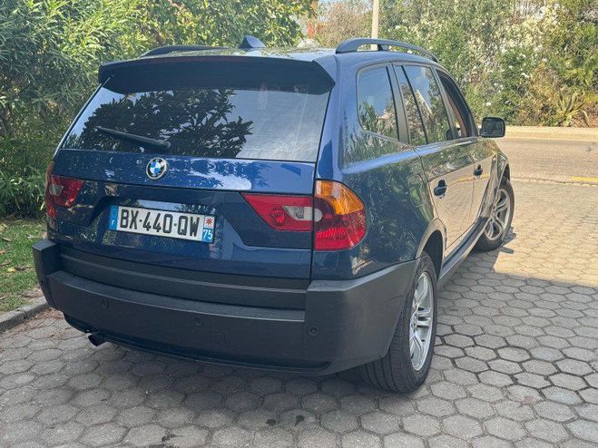 BMW X3 (E83) 2.0D 150CH LUXE Bleu F de 2005