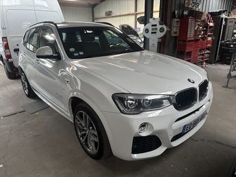  Voir détails -BMW X3 X DRIVE 20 DA 190CV M SPORT à Lires (62)