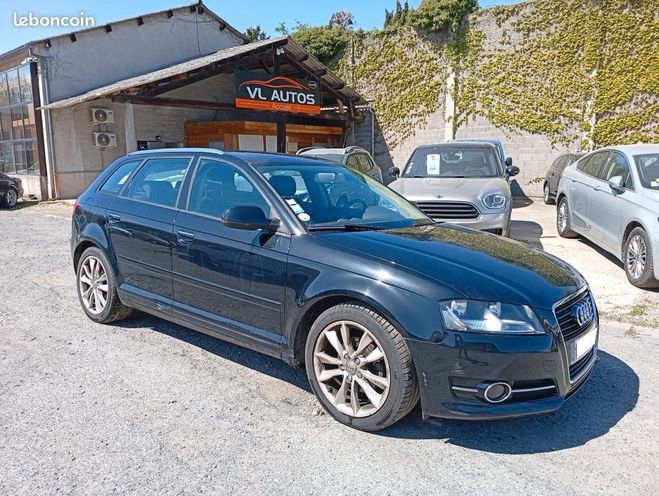 Audi A3 Sportback 1.6 l TDI 105 cv Anne 2012 Noir de 2012