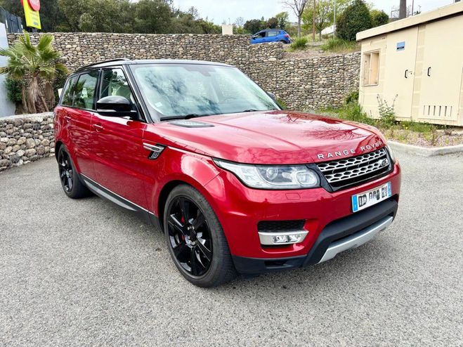 Land rover Range Rover Sport 3.0 SDV6 HYBRIDE 340 HSE DYNAMIC M Bordeau de 2015