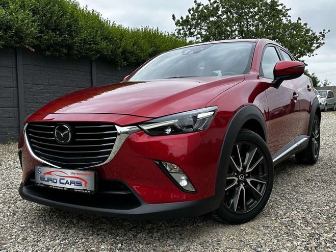Mazda Cx 3 1.5 SKYACTIV-D FULL OPT-XENON-CUIR-LED-C Rouge Mtallis de 