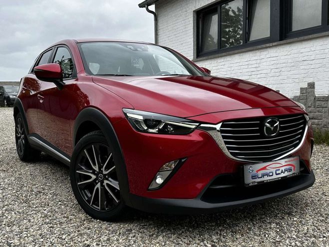 Mazda Cx 3 1.5 SKYACTIV-D FULL OPT-XENON-CUIR-LED-C Rouge Mtallis de 