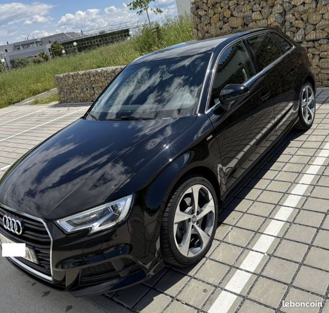 Audi A3 Sportback Noir de 2017