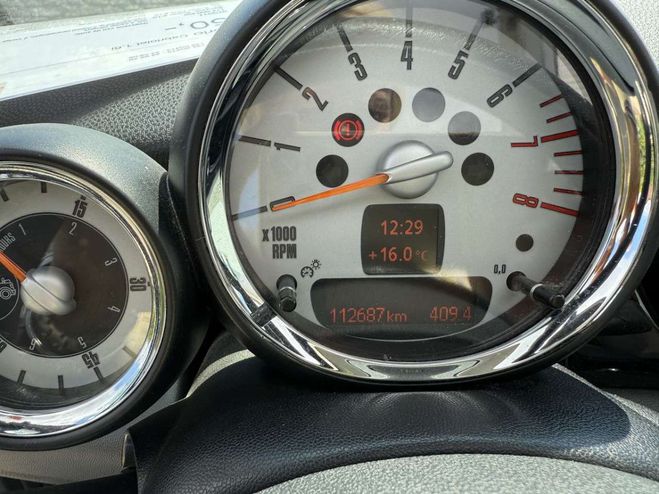 Mini One Cabrio Cabriolet 1.6i Blanc de 