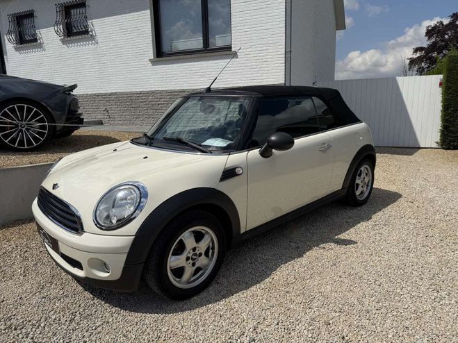 Mini One Cabrio Cabriolet 1.6i Blanc de 