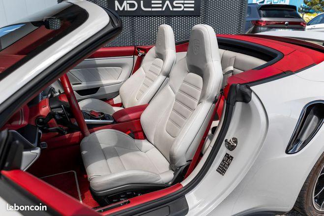 Porsche 911 turbo s (992) cabriolet 3.8 650 leasing  Gris de 2020