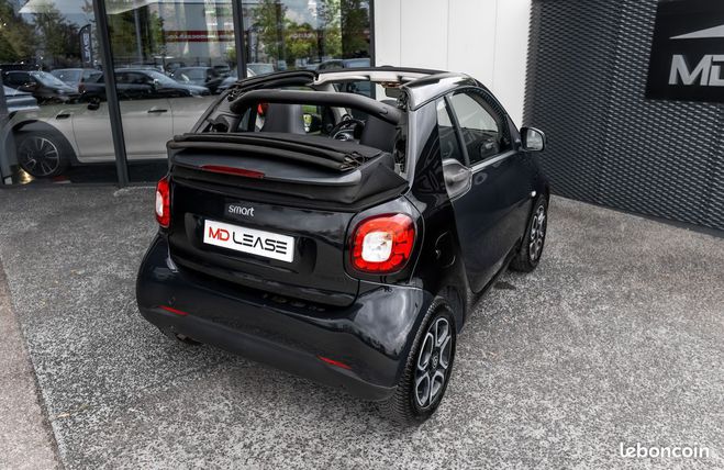Smart Fortwo cabriolet 71cv Noir de 2016