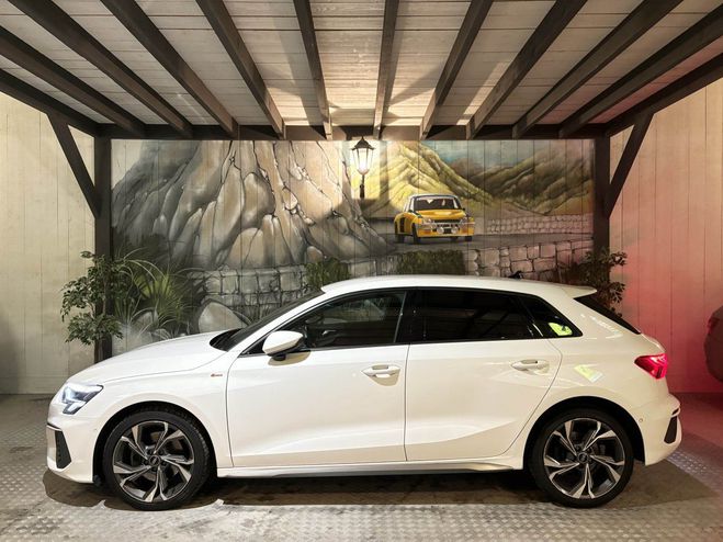 Audi A3 Sportback 35 TDI 150 CV SLINE S-TRONIC Blanc de 2020