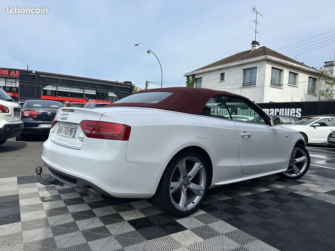 Audi A5 CABRIOLET 3.0 V6 TDI 240CH DPF AMBIENTE  Blanc de 2009