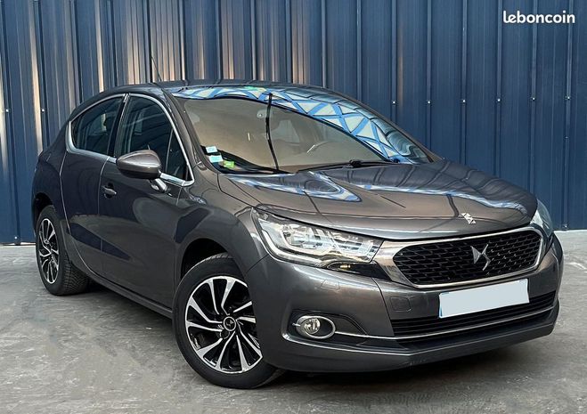 Citroen DS 4 Citron DS4 1.6 diesel 120ch radar rg Gris de 2016