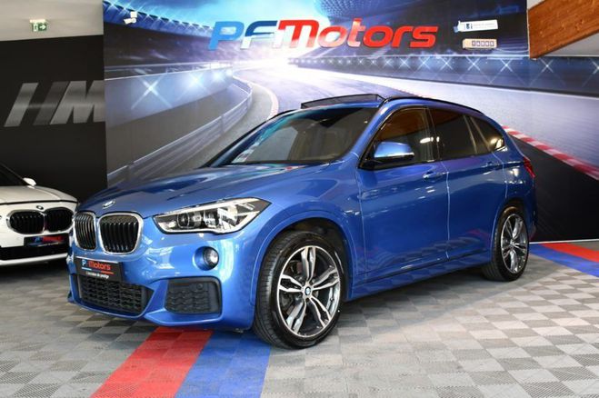 BMW X1 X-Drive 20D 190 M-Sport BVA GPS TO Hayon Bleu de 2019