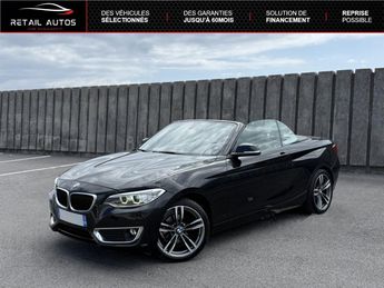  Voir détails -BMW Serie 2 CABRIOLET 218dA 150ch Lounge à Villeneuve-Loubet (06)