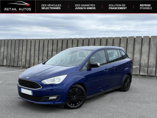 Ford grand C Max 1.5 TDCi 120ch Stop&Start Trend Business Bleu mtallis de 2019