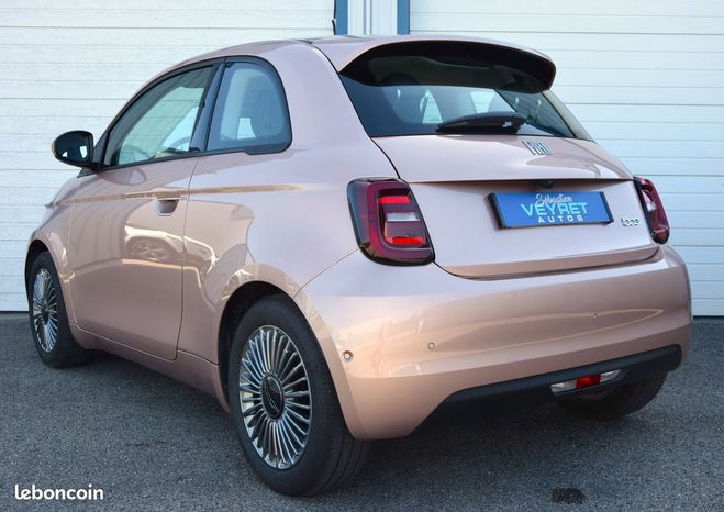 Fiat 500 E 95ch PACK CONFORT MY23 8853 Kms 1re M Rose de 2023