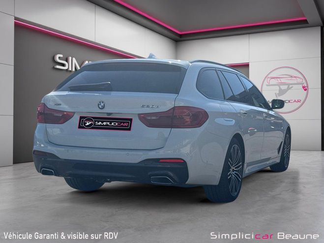 BMW Serie 5 TOURING G31 LCI 520d TwinPower Turbo 190 Blanc de 2020
