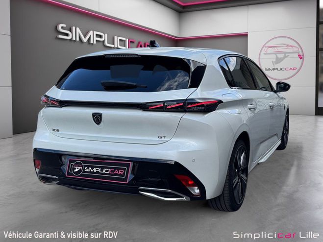 Peugeot 308 BlueHDi 130ch SS EAT8 GT Blanc de 2023