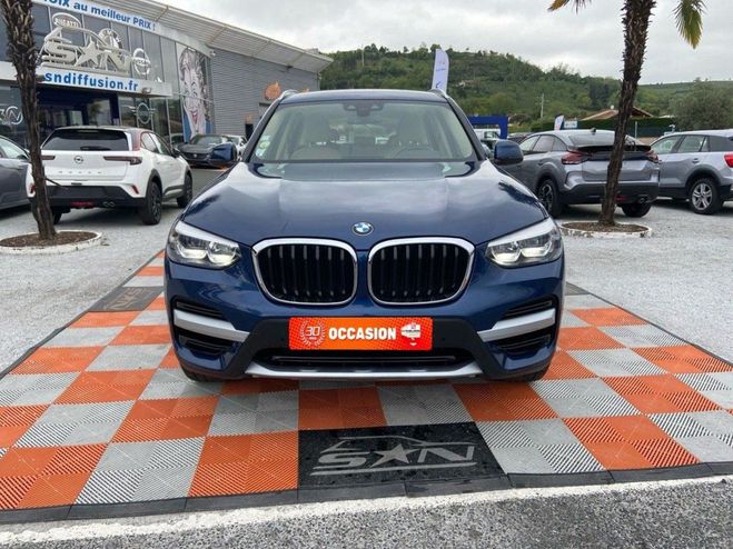 BMW X3 XDRIVE 20 DA 190 XLINE Bleu Clair de 2018