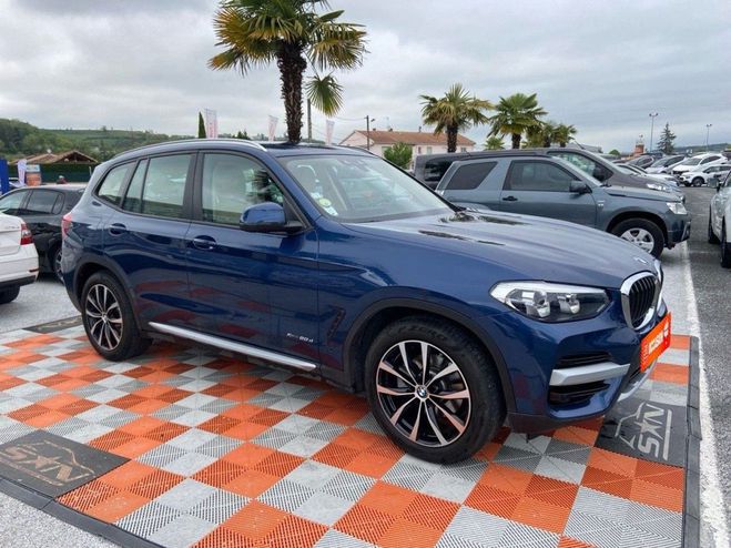 BMW X3 XDRIVE 20 DA 190 XLINE Bleu Clair de 2018