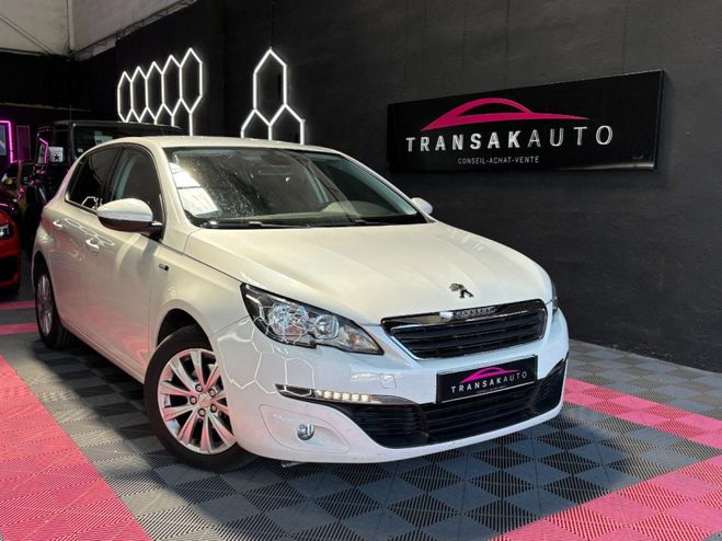 Peugeot 308 Style 120 ch 1.6 BlueHDi Radar AR - Clim Blanc de 2016