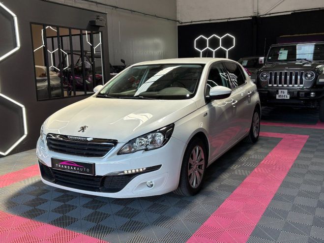 Peugeot 308 Style 120 ch 1.6 BlueHDi Radar AR - Clim Blanc de 2016