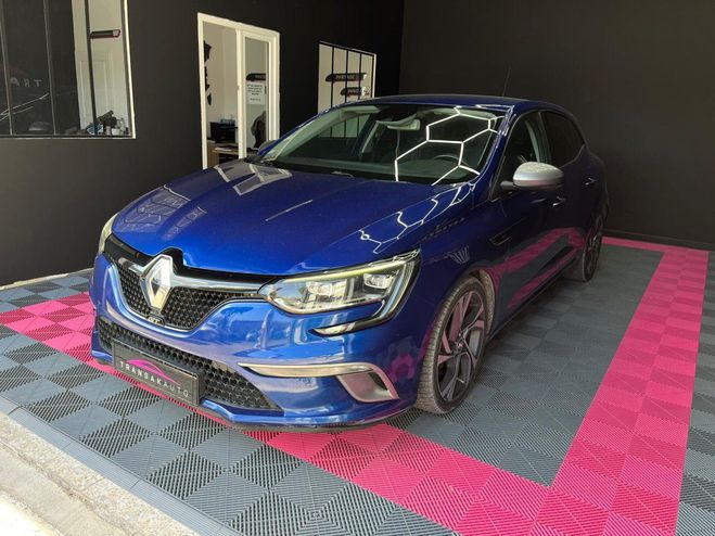 Renault Megane IV BERLINE TCe 205 Energy EDC GT 4CONTRO Bleu de 2016