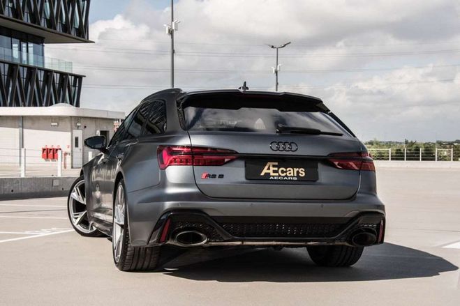 Audi RS6 AVANT QUATTRO BELGIAN 1OWNER LIGHT UTILI Gris de 