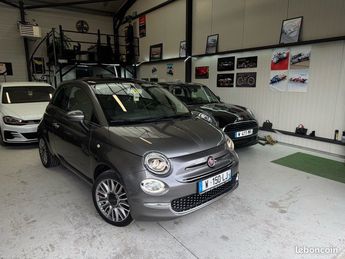 Voir détails -Fiat 500 Lounge 1.2 ess 69ch Panoramique 64 700KM à Barr (67)