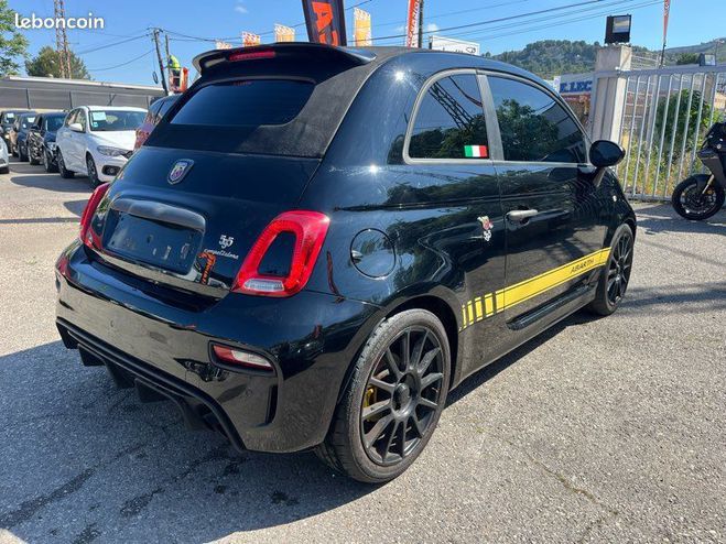 Fiat 500 C 595 COMPETIZIONE 180 CV Noir de 2016