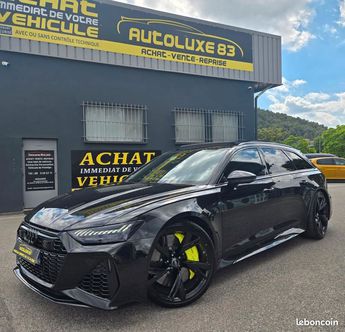 Voir détails -Audi RS6 Avant 4.0 V8 tfsi 605ch performance quat à Draguignan (83)