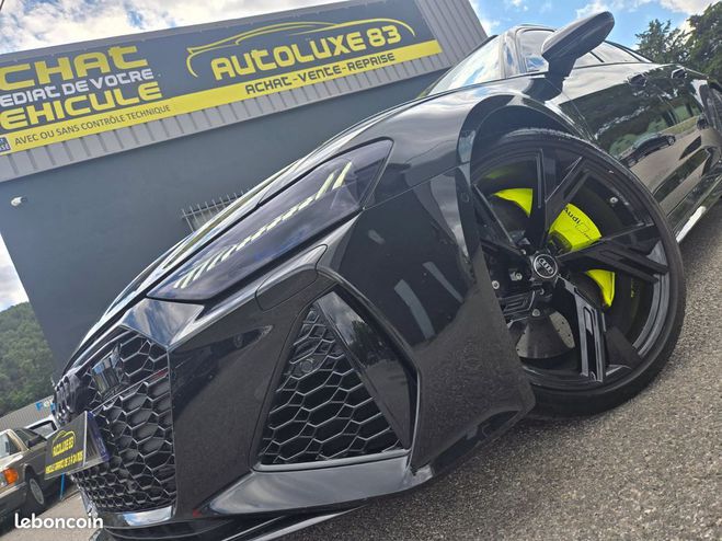 Audi RS6 Avant 4.0 V8 tfsi 605ch performance quat Noir de 2019