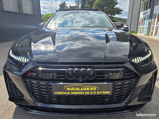 Audi RS6 Avant 4.0 V8 tfsi 605ch performance quat Noir de 2019