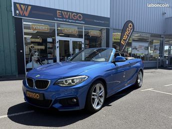  Voir détails -BMW Serie 2 CABRIOLET 2.0 220 D 190 M-SPORT BVA ATTE à Aubire (63)
