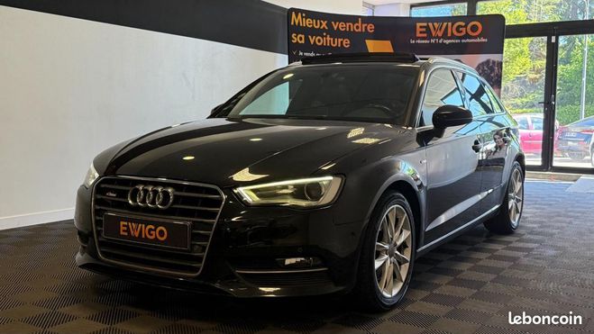 Audi A3 Sportback 2.0 TDI 185 AMBITION LUXE   PA Noir de 2013