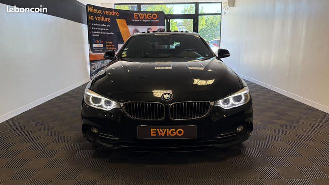 BMW Serie 4 Gran Coupe GRAN-COUPE 2.0 420 D 185 LUXU Noir de 2014