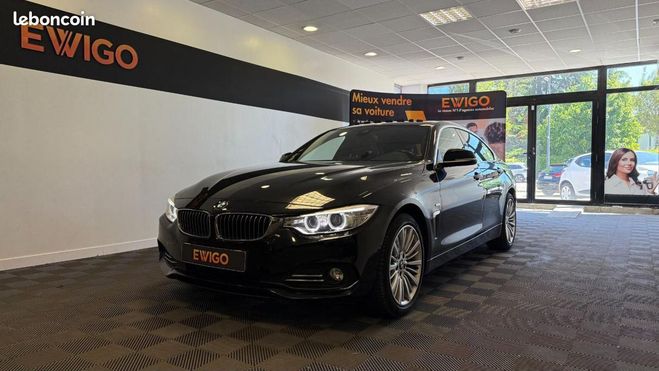 BMW Serie 4 Gran Coupe GRAN-COUPE 2.0 420 D 185 LUXU Noir de 2014
