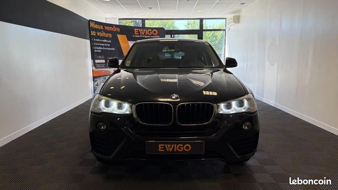 BMW X4 2.0 d 190 lounge plus xdrive bva Noir de 2016