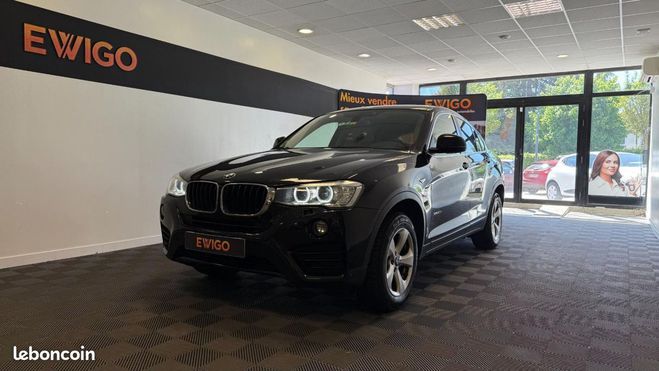 BMW X4 2.0 d 190 lounge plus xdrive bva Noir de 2016