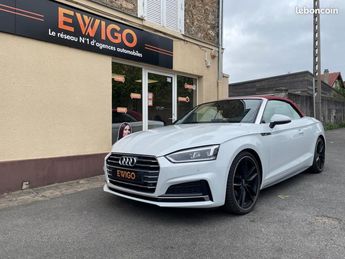  Voir détails -Audi A5 CABRIOLET 2.0 40 TDI 190 S-LINE S-TRONIC à Palaiseau (91)