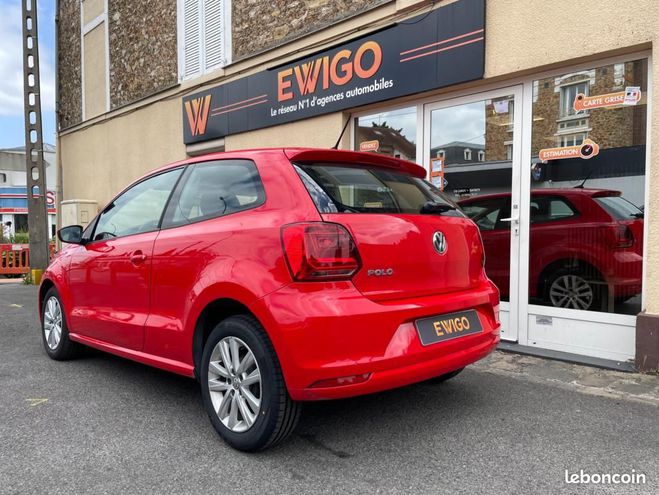 Volkswagen Polo 1.0 60 CONFORT LINE FAIBLE KILOMETRAGE Rouge de 2015