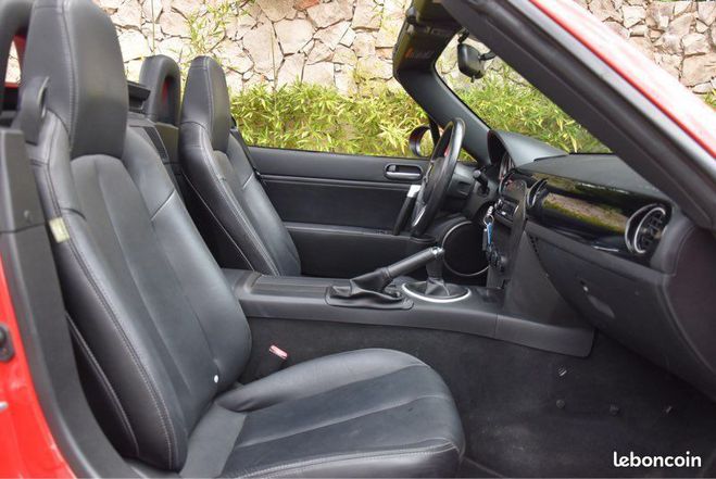 Mazda MX5 5 NC 1.8 MZR 126ch ROADSTER TOIT ELEGANC Rouge de 2007