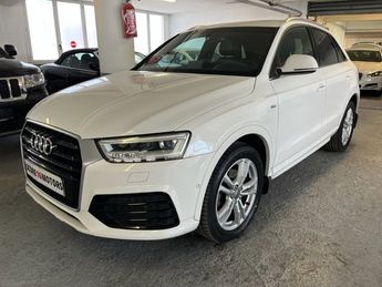  Voir détails -Audi Q3 (2) 2.0 tdi 184 s line quattro s tronic à Nice (06)
