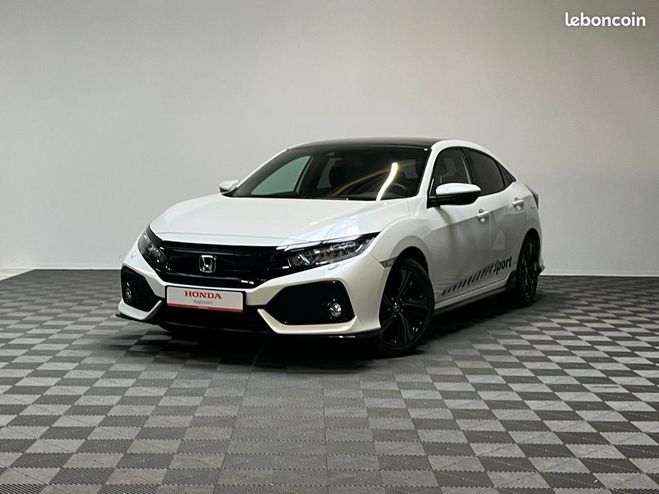 Honda Civic x 1.5 i-vtec 182 sport plus 5p Blanc de 2018