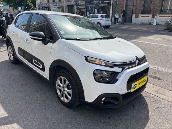 Citroen C3 1.5 BLUEHDI 100CH S&S BVM 6 FEEL NAV BLANC de 2021