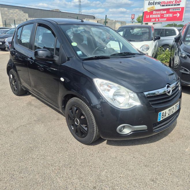 Opel Agila II 1.2 86 ENJOY TRS FIABLE Noir de 2010