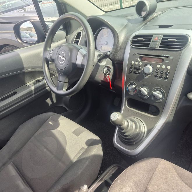 Opel Agila II 1.2 86 ENJOY TRS FIABLE Noir de 2010
