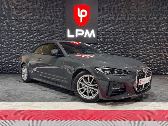 BMW Serie 4 Cabriolet II (G23) 420dA 190ch M Sport GRIS de 2022