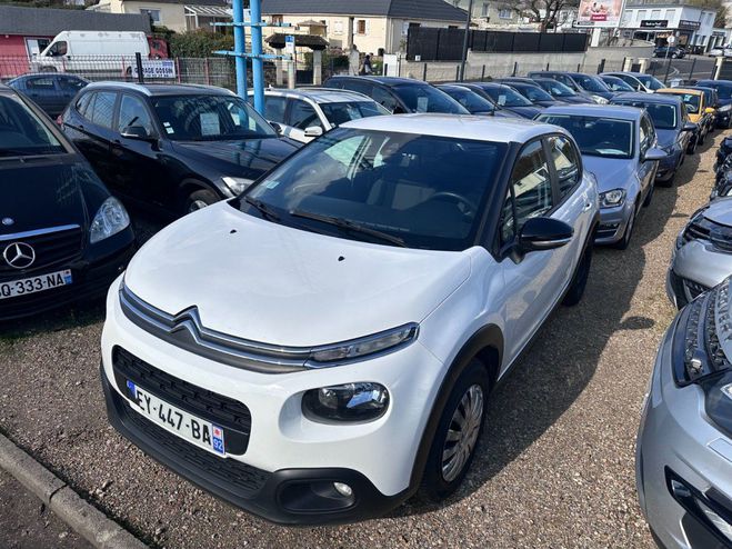 Citroen C3 SOCIETE BLUEHDI 75 SS LIVE VASP Blanc de 2018