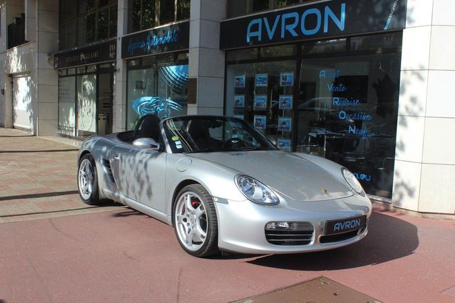 Porsche Boxster II (987) 3.4 29 cv 1er Main France Gris Mtallis de 2008